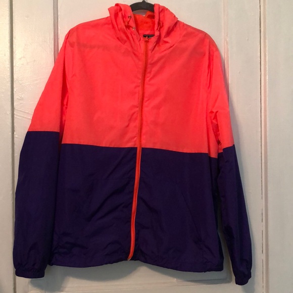 Forever 21 Jackets & Coats Neon Rain Jacket Poshmark